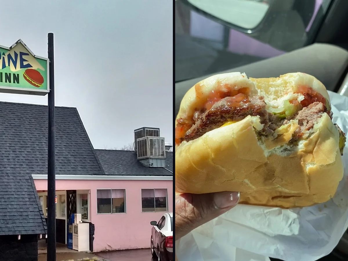 Drive-in dining spot in Burney, California.